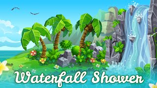 Guided Meditation for Kids  WATERFALL SHOWER  Mindfulness Meditation for Children [upl. by Jaymie437]