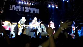 Lynyrd Skynyrd  quotFree Birdquot  Live HD 2011  Big Flats NY [upl. by Ardnoek]