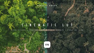 CINEMATIC LUTFILTER FOR VN EDITOR  LUT for AE PP VN Video Editor  Download Free [upl. by Anawyt385]