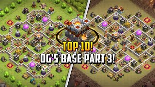 TOP 10 Town Hall 11 TH11 HybridFarmingTrophy Base Layout  Copy Link 2024  Clash of Clans [upl. by Repsaj]