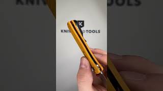 Benchmade Mini Bugout 533 08 Yellow Grivory pocket knife [upl. by Eseenaj]