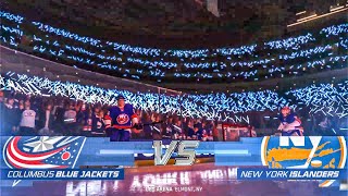 New York Islanders vs Columbus Blue Jackets 1272023 NHL 24 Gameplay [upl. by Adnesor]