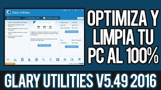 DESCARGAR E INSTALAR GLARY UTILITIES PRO FULL EN ESPAÑOL  SERIAL  2016 [upl. by Direj34]