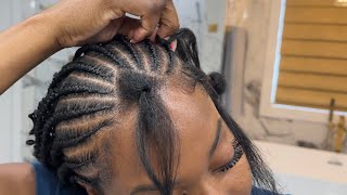 This is how you braid your own hair  Another Braiders Perspective [upl. by Alehcim]