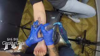 CUCHILLO DE COCINERO TATTOO TIMELAPSE [upl. by Yeroc135]