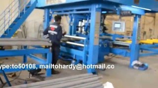 Boiler tube Membrane wall panel welding line Harris Pye UK middle east factory [upl. by Nitsruk]