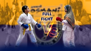 Real kumite Fight🔥  Karate Fight  Osmani Karate Club [upl. by Blakelee]