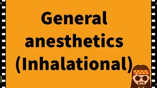 Pharmacology General Anesthetics Anesthesia CNS MADE EASY [upl. by Yenruogis110]