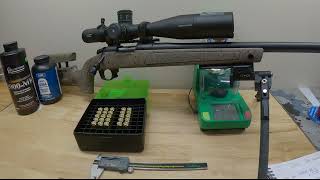 Reloading 308 Win First groups Bergara HMR 168g Hornady [upl. by Oys]