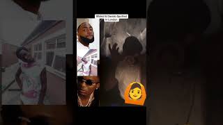 the moment wizkid snubbed davido in London trendingvideo [upl. by Amii783]