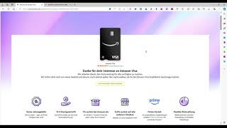 MustHave für AmazonStammkunden  Die neue Amazon Visa [upl. by Bijan]