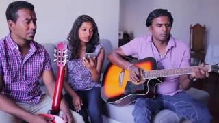 Adaraneeya kathawak  Ahasin eha cover by Anjalika amp Hiroshan [upl. by Matronna720]