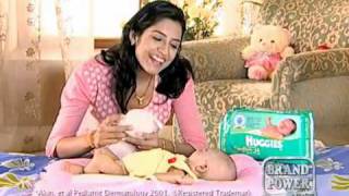 Brand Power Huggies New Born TVC II Hindi [upl. by Neda]