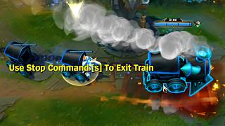 Riot added TRAINS to League of Legends April Fools 2024 [upl. by Utter602]