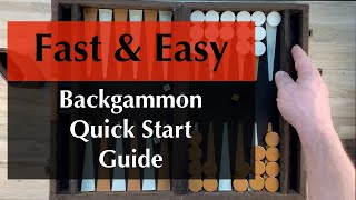 Backgammon Quick Start Guide BackgammonHQ [upl. by Vachil817]