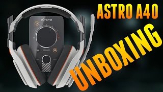 Astro A40  MixAmp Pro Gen 2 Headset Unboxing [upl. by Enyak]