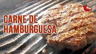 Carne Molida para Hamburguesa  Pimienta Tv [upl. by Ladew]