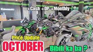 KUMPLETONG PRESYO KAWASAKI BIG BIKES 2024 New Models Alamin  Cash amp Installment [upl. by Dira]