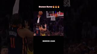 Brunson Burner 🔥🔥🔥 took over the 4th quarter to give Knicks 20 lead vs Pacers jalenbrunson nba [upl. by Wernick572]