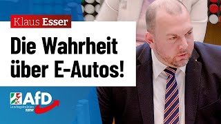 Die Wahrheit über EAutos – Klaus Esser AfD [upl. by Annazor]