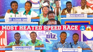 Most HEATED SPEED race between St LouisKOSSKUMACA  NSMQ 2024 Ashanti Regional Championship [upl. by Nuri]