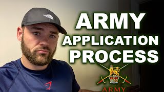 ARMY Application Process  Start to Finish [upl. by Laicram]