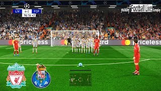 PES 2019  Liverpool vs Porto  Mo Salah Free Kick Goal  UEFA Champions League  UCL [upl. by Narih]