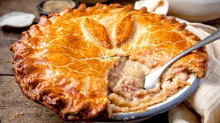 A comforting creamy pie stuffed with chicken amp ham  Chicken amp Ham Pie [upl. by Ettenahc547]