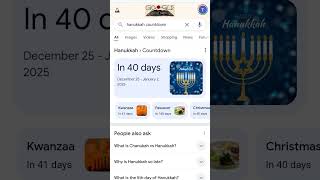 Hanukkah 🕎 countdown [upl. by Hudgens565]