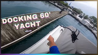 Simplify Solo Yacht Docking Expert Tips for 60 Foot Yachts [upl. by Correy52]