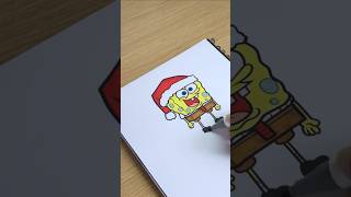 Colour with me  Sponge bob SquarePants satisfyingcoloring coloring art markers spongebob [upl. by Attaynek]