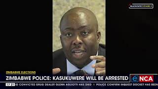 Zimbabwe police Saviour Kasukuwere will be arrested [upl. by Mushro]