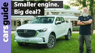 2022 Mazda BT50 review New 19L diesel XS ute tested 4x4 SP dualcab pickup driven in Australia [upl. by Aramak]