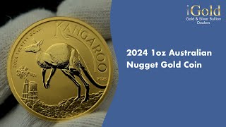 2024 1oz Australian Nugget Gold Coin [upl. by Brewer]