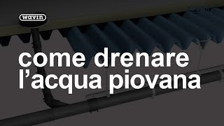 QuickStream sistema di drenaggio delle acque meteoriche  Wavin Italia [upl. by Ahsikel]