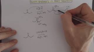 Chemistry 3  Boron enolates in Aldol reaction [upl. by Alane]