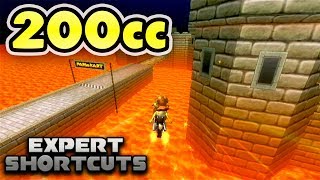 Mario Kart Wii 200cc Expert Shortcuts [upl. by Yeltnarb]