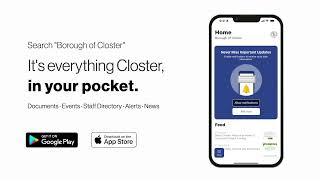 Borough of Closter Announces New Mobile App [upl. by Edlihtam315]