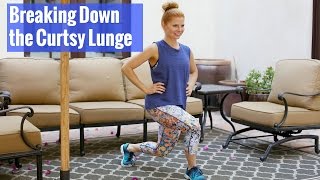 How to Do amp Improve the Curtsy Lunge [upl. by Eninej434]