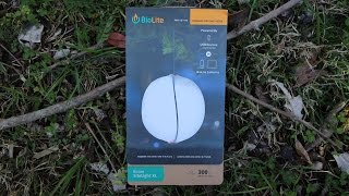 BioLite SiteLight XL LED Lantern Unboxing and first impressions [upl. by Aehcim]