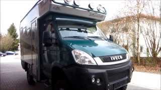 4x4 camper bimobil EX 345 overland transcontinentale [upl. by Sidran]