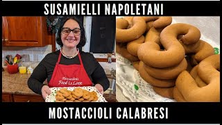 Susamielli Napoletani  Mostaccioli Calabresi  Christmas Edition [upl. by Astor]