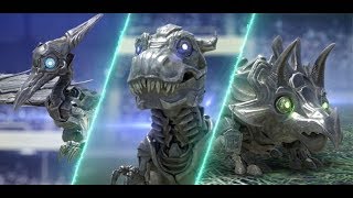 Transformers The Last Knight all Mini Dinobot scenesDevthegunner [upl. by Ehcnalb]