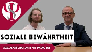 Soziale Bewährtheit  Sozialpsychologie mit Prof Erb [upl. by Akemej]