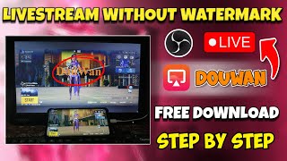 Best Screen Mirroring Software For Streaming 4K120 fps  Step By Step Watermark REMOVE in DOUWAN [upl. by Leonardi394]