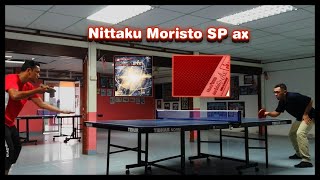 Moristo SP AX 🏓 Short Pimple  Nittaku  Shots amp techniques compilation [upl. by Nerat]