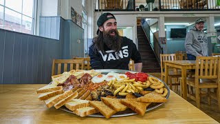 THIS FRY UP CHALLENGE HAS BEEN AROUND OVER EIGHT YEARS  BeardMeatsFood [upl. by Riedel]