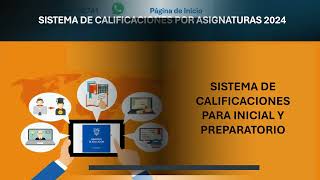 SISTEMA DE CALIFICACIONES 2024 PARA INICIAL Y PREPARATORIO [upl. by Ainet]