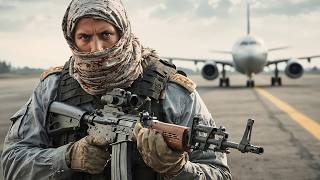 A terrorist group hijacked the plane  Hollywood Action Movie in English [upl. by Kenwee]