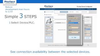 Proface Device Configurator  Connect your HMI to any PLC and USB device [upl. by Mcgruter]